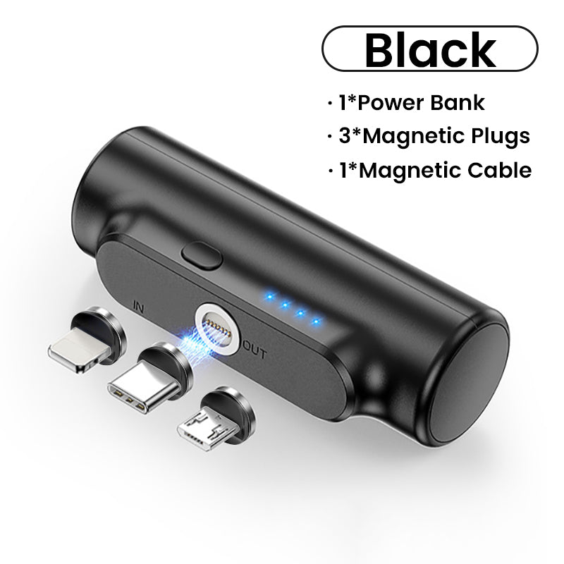 Compatible with Apple , Mini Creative Magnetic Power Bank