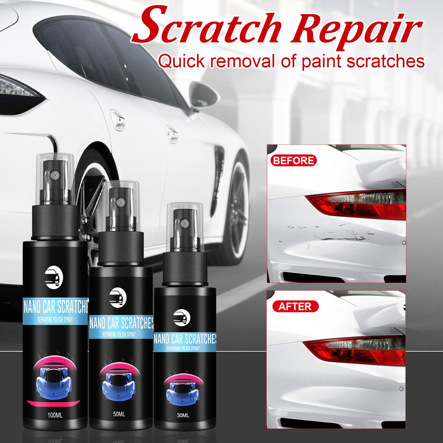 Car Scratch Repair Spray Maintenance