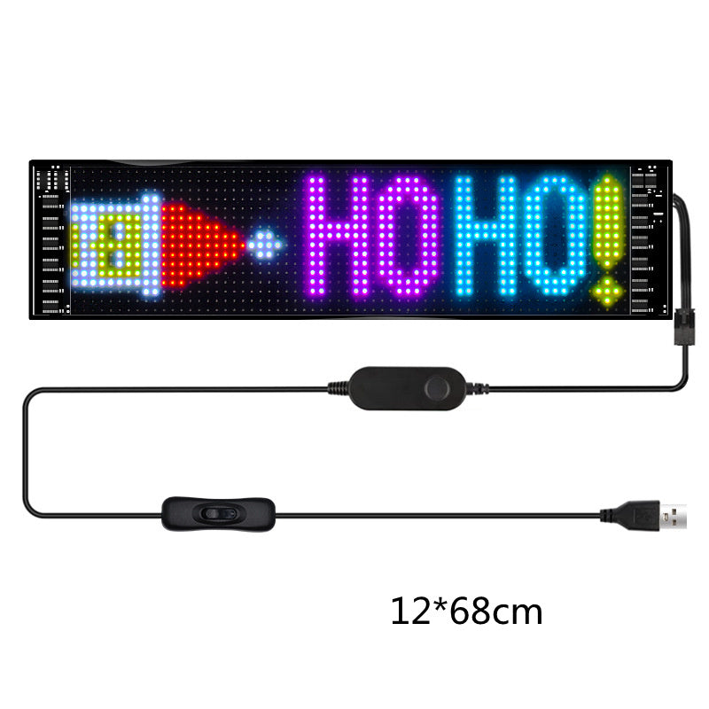 Car LED Sign