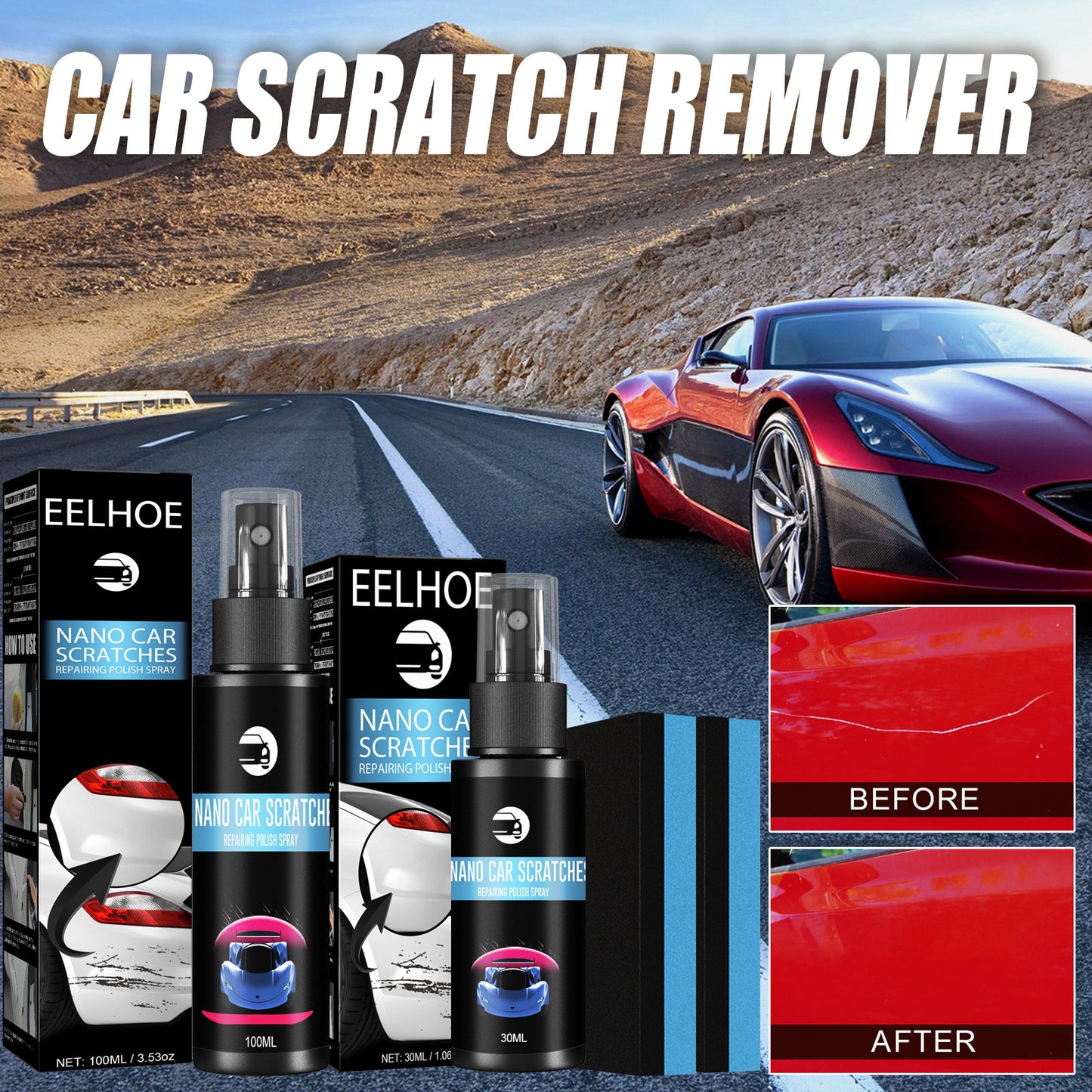 Car Scratch Repair Spray Maintenance